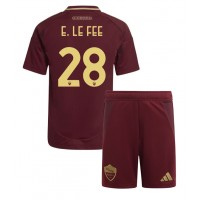 Maglie da calcio AS Roma Enzo Le Fee #28 Prima Maglia Bambino 2024-25 Manica Corta (+ Pantaloni corti)